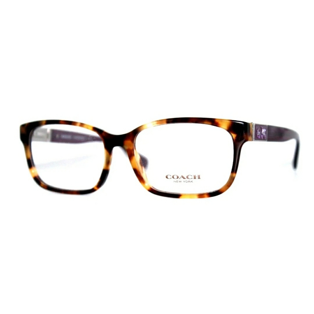 Coach HC6062 Darcy 5273 Spotty Tortoise Purple size 53/16/135 Eyeglasses
